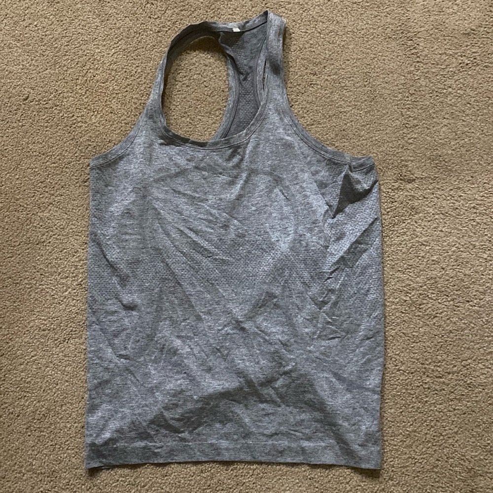 Lululemon swiftly 2.0 tank grey